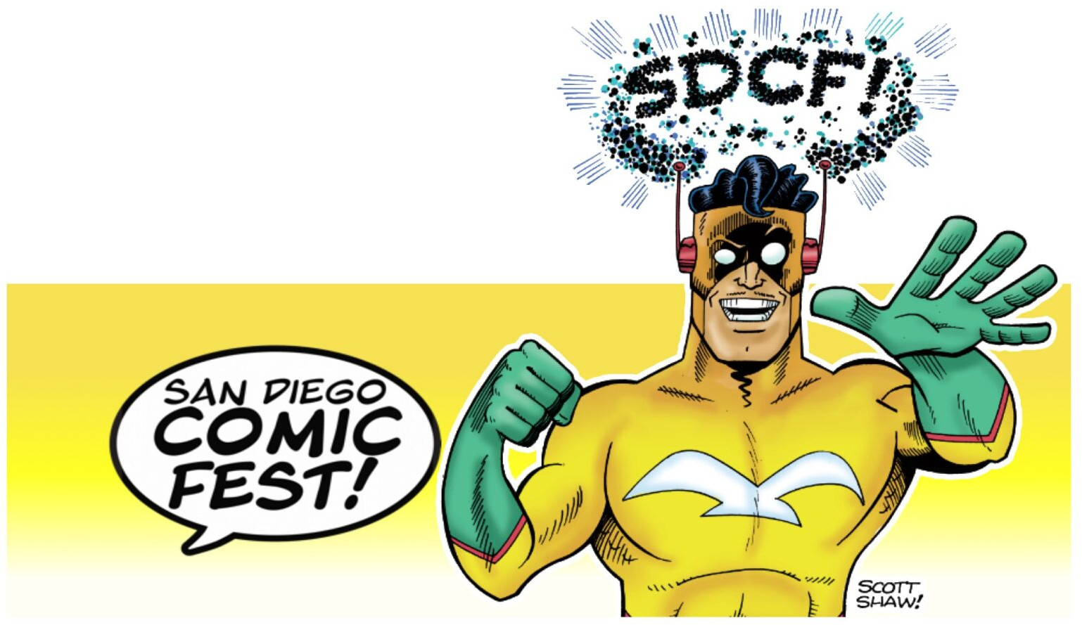 San Diego Comic Fest 2020 Banner